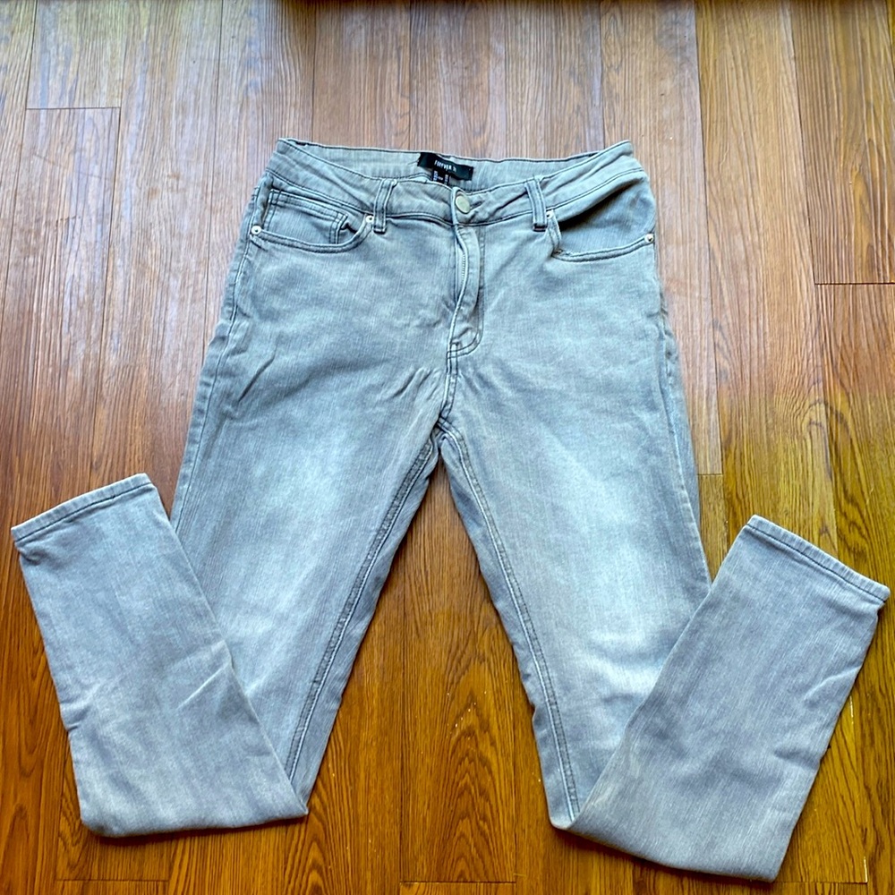 Forever 21 Slim Straight Jeans
